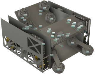 Shock’ille O’Neal earlier DECODE robot design.